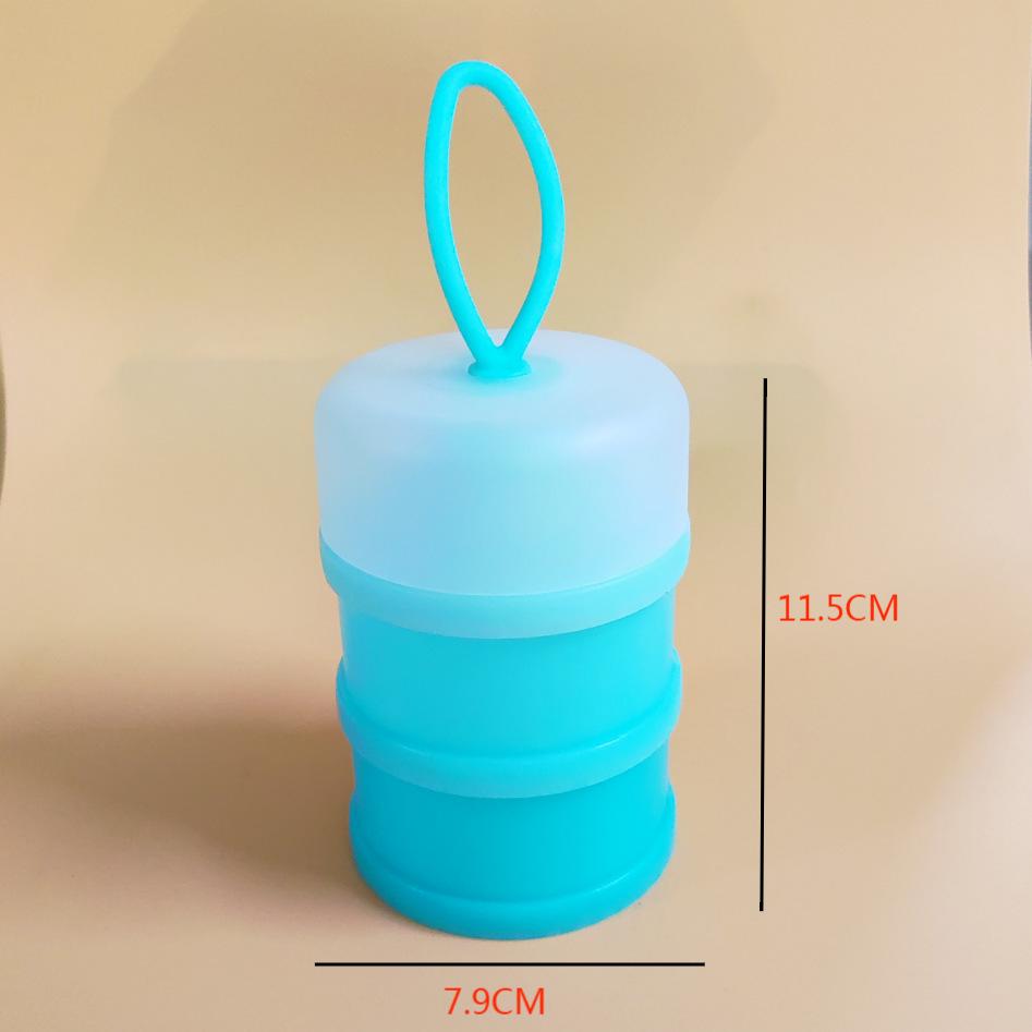 Customizable Portable Milk Powder Storage Box with Separate Compartments
