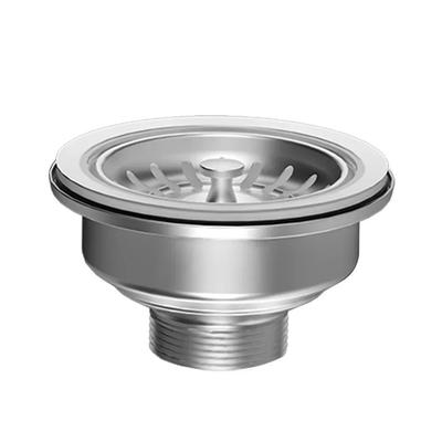 Stainless Steel Kitchen Sink Strainer Basket Removable Food Debris Filter Drain Compatible with G1 12 Plumbing