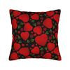 Romantic Hearts And Arrows Seamless Pillow Cover Soft Cushion Cover Novelty Pillow Case For Sofa Couch Bed Living Room
