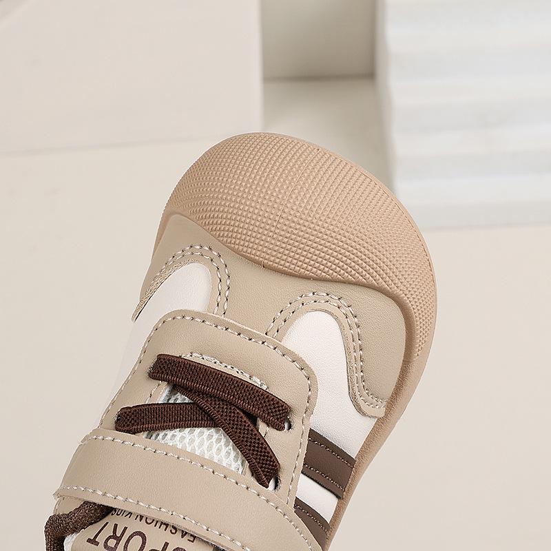 2025 Spring/Autumn Soft Sole Baby Walking Shoes for Boys & Girls (0-2 Years) - Anti-Kick, Casual Sneakers