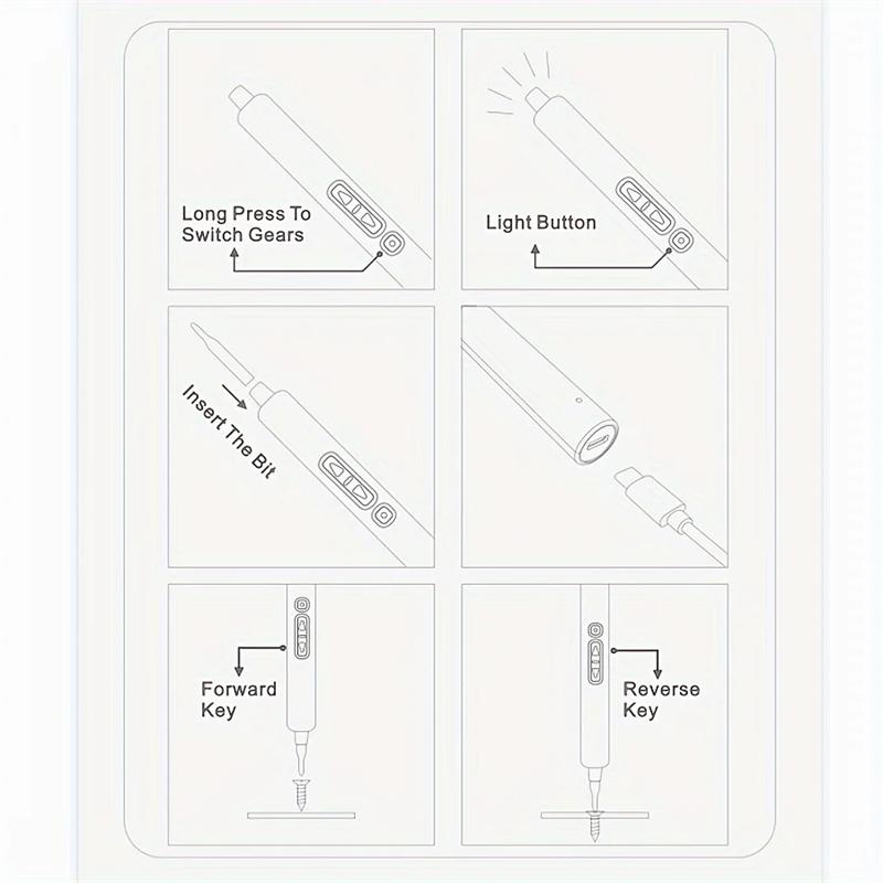 50 in 1 Multi-function Electric Screwdriver Set Precision Repair Tools Magnetic Phillips Torx Screw Driver Bits for iPhone PC
