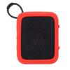 Speaker Silicone Case Anti Scratch Protective Case with Carabiner Protective Cover for JBL GO 4 Portable BT Speaker