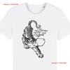 T Shirt Felindra Head of Chibre for Unisex Vintage Washed Fashion Casual Stylish Comfortable Graphic Homme Breathable Streetwear