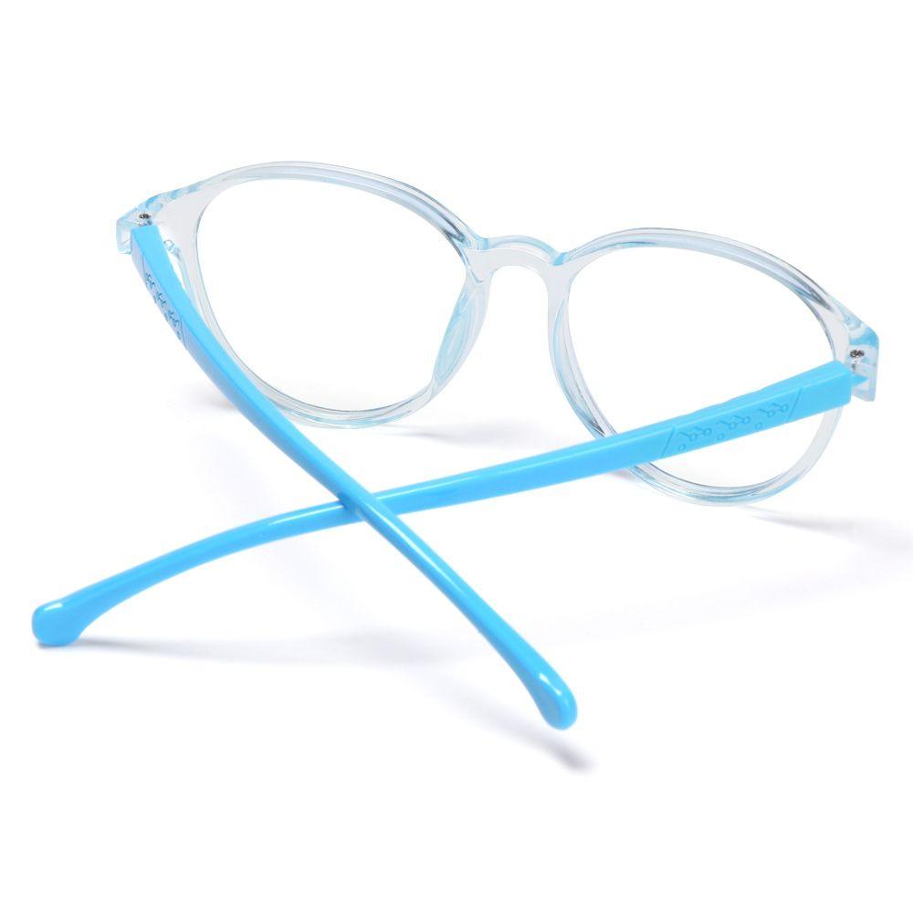 Glasses Protection Online Classes Anti-blue Light Ultra Light Frame Kids Glasses Round Eyeglasses