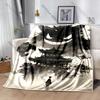 Free Shipping! Pokemon Gengar Print Blanket Warm Soft Comfortable Home Travel Blanket Sofa Bedding Cover Blanket Gift for Kids