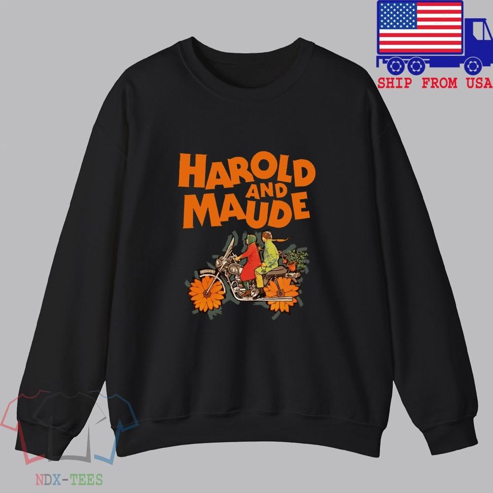 Harold and Maude Men#039;s Black Size S to 3XL Unisex T-Shirt XXXL