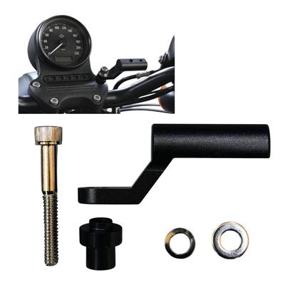 Motorcycle Clamp Bar, For Harley, Inch Bolt Specifications, Riser, Handle, Top Clamp, Chrome Plated