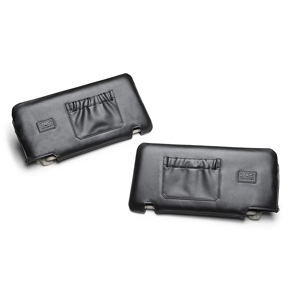 

Nissan Elgrand PE52 August 2010 onwards Sun Visor Cover Normal DAD GARSON (ELGRAND) Model Year [D.A.D Type, Leather] KI009-01-01 чёрный