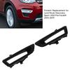 Gloss Black Front Bumper Fog Light Lamp Cover Trim LR061234 Replacement for Land Rover Discovery Sport L550 2015 To 2019