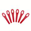 100pcs Plastic Cutter Blades For Electric Cordless Grass Trimmer Strimmer Tool Grass Trimmer Blades Replacement Garden Tool