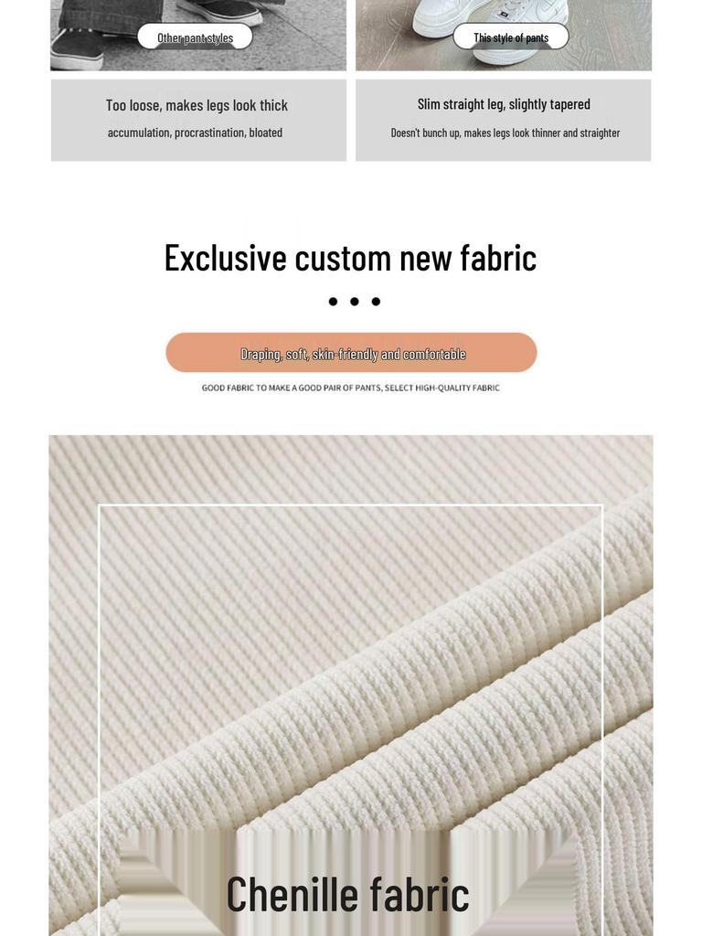 Pantaloni Harem Skinny pentru Femei - Elegante Picioare Drepte Înguste pentru Toamnă, Primăvară și Iarnă 2025