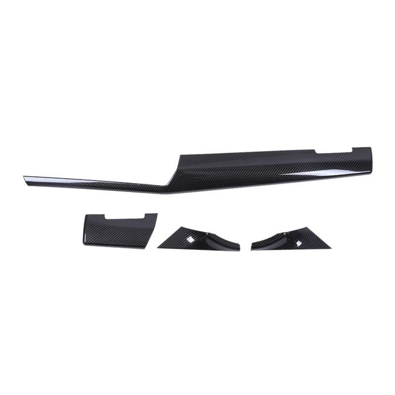 4piece Carbon Fiber Center Console Decoration Panel Decoration StickersFor BMW5 Series I5 G60 2025 2025 Car Interior Accessories