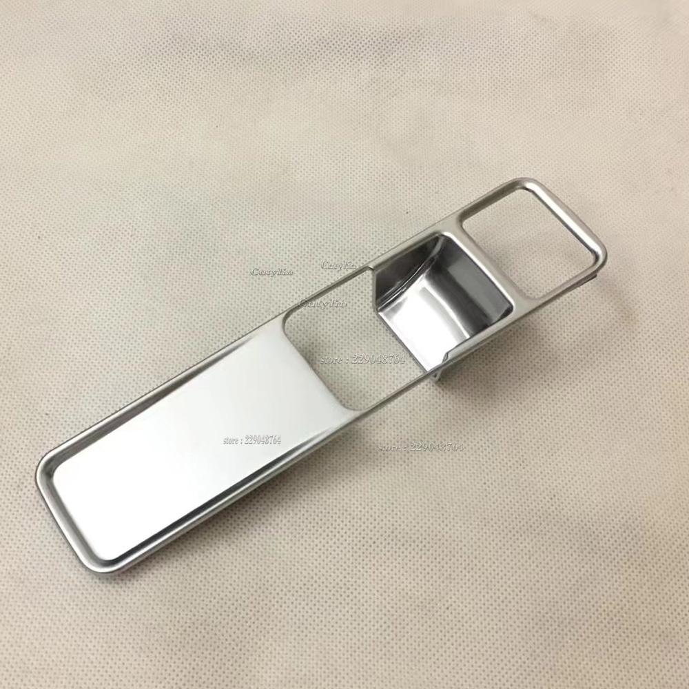 For Jaguar F-PACE 2016 2017 2018 Interior Electronic Parking Handbrake E-brake Button Knob Trim Sticker Cover Car Styling
