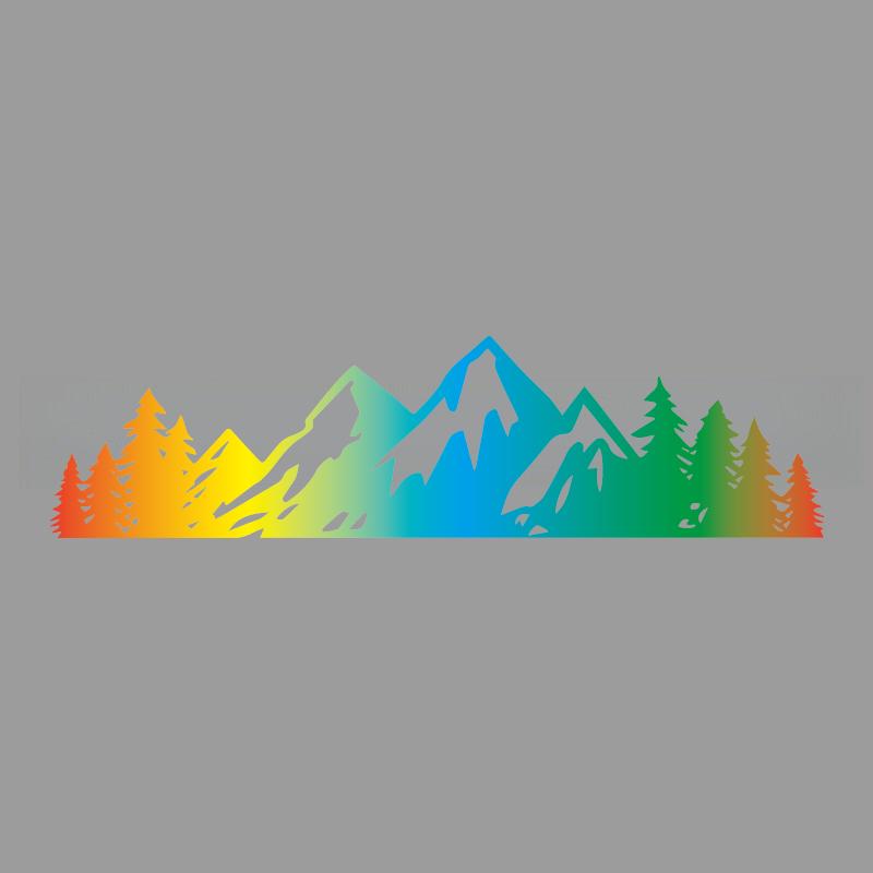 

Креативные и забавные наклейки с изображением гор для фанатов мультфильмов, высокое качество для автомобилей, грузовиков, мотоциклов и ноутбуков S