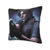 Pillow Case Leons Kennedy Video Game Residents Evils 4 Soft Pillow Cover Cute Funny Cushion Cover Custom Pillowcases For Sofa