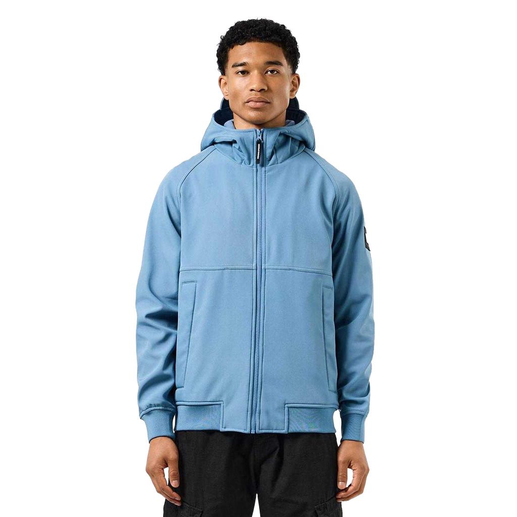 Weekend Offender Mens Sulta Woven Softshell Bomber Jacket