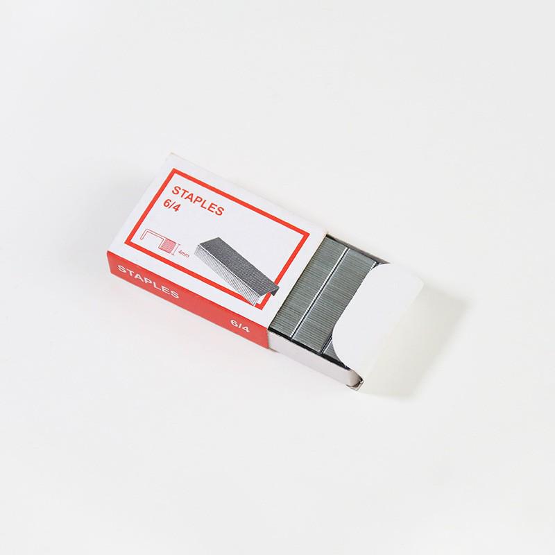 Compact Electroplated Anti-Rust Stapler with Strong Penetration and 6/4 Small Box Staples