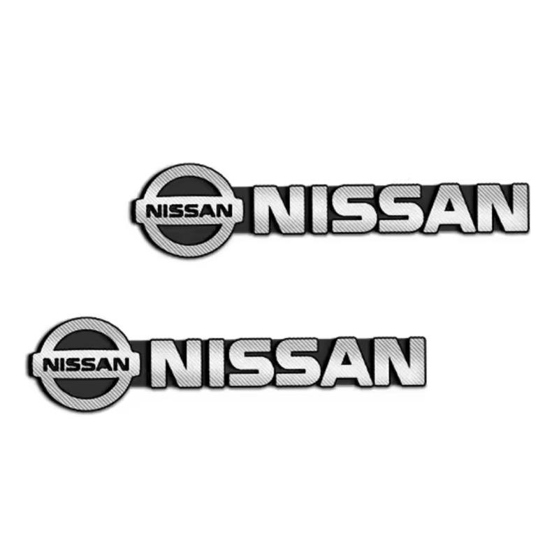 Car Audio Decorate 3D Aluminum Badge Emblem Stickers For Nissan Qashqai Juke Pulsar Sentra Altima Patrol Micra Rogue Almera Vers