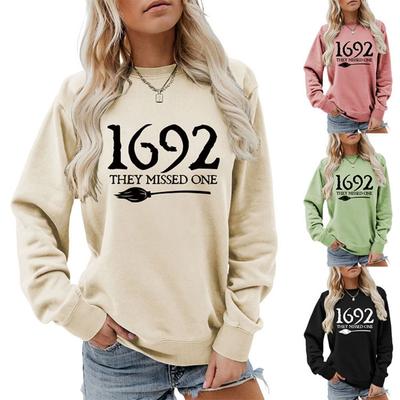 New Creative Fashion Sweatshirt Autumn Women's Sweatshirt Autumn and Winter Women's Thickened Sweatshirt Jacket Winter Large Size Sweatshirt