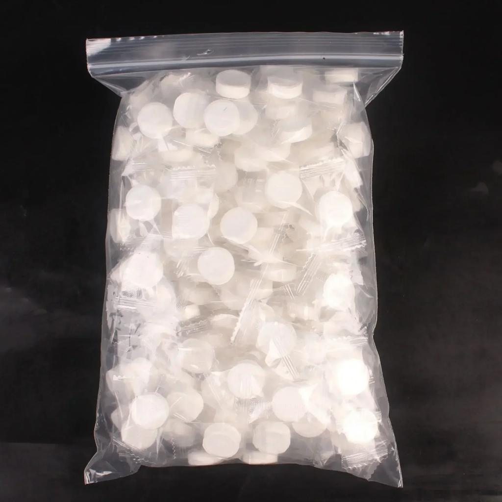 10/100PCS Disposable Compressed Towel Coin Tissue Travel Portable Mini Compressed Towel Absorbent Face Wipes for Outdoor Camping