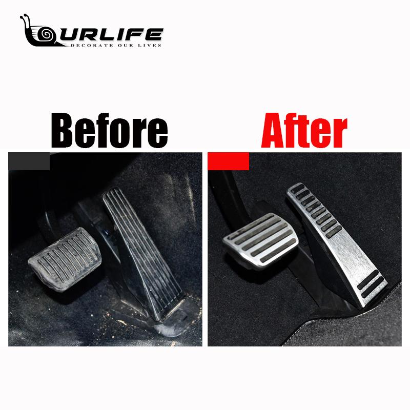 Für Volvo XC60 XC90 S90 V90CC XC40 Gas Bremspedal Fußstütze Pedal Abdeckung Fall Schutz Dekoration