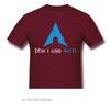 A proposito, uso Arch Anime Clothes Design Linux Programma Sistema Operativo Design Originale Cotone Maglietta Unisex