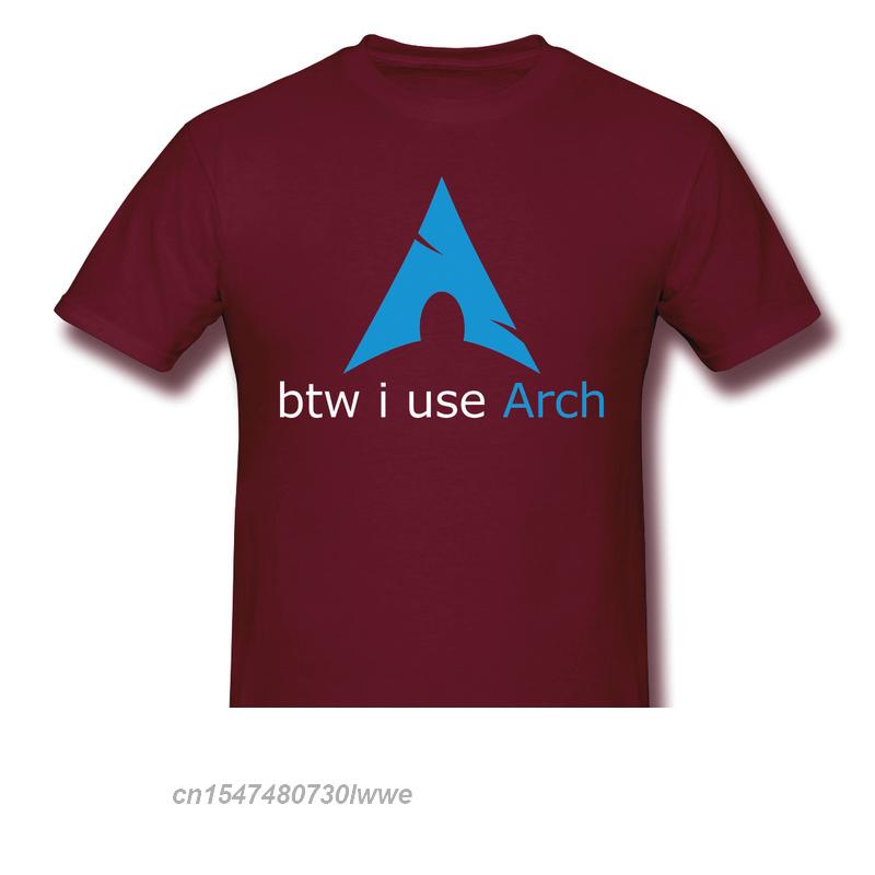 A proposito, uso Arch Anime Clothes Design Linux Programma Sistema Operativo Design Originale Cotone Maglietta Unisex
