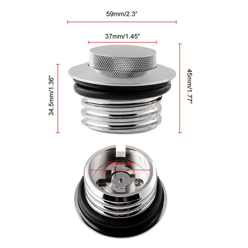 Fuel Gas Tank Oil Cap, Fuel Gas Cap For Harley Dyna Sportster XL1200 1100 883 48 Softail FXD FL FLT Big Twin Touring Road King