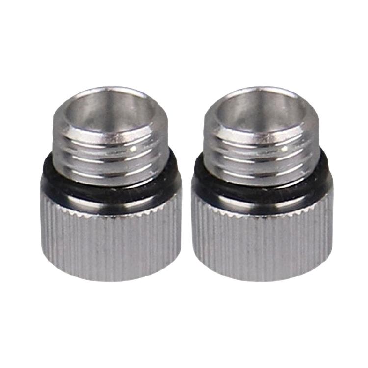 

2Pcs Aluminum Cream Whipper Spout Base Whipped Cream Dispenser Parts Universal 14mm Holders Screws for Dessert & Baking 1