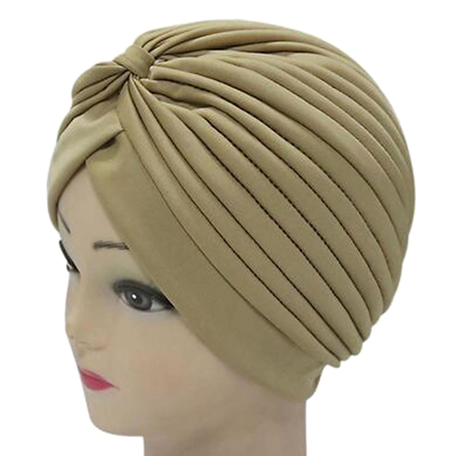 

Women s Bandana Sun Hats Mixed Color Hood Hats For Hair Length And Thickness One Size хакі