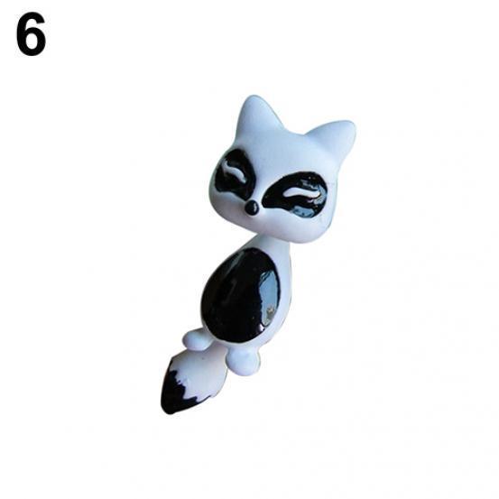 1Pc Animal Cute Fox Stud Earrings For Women Jewelry Gift