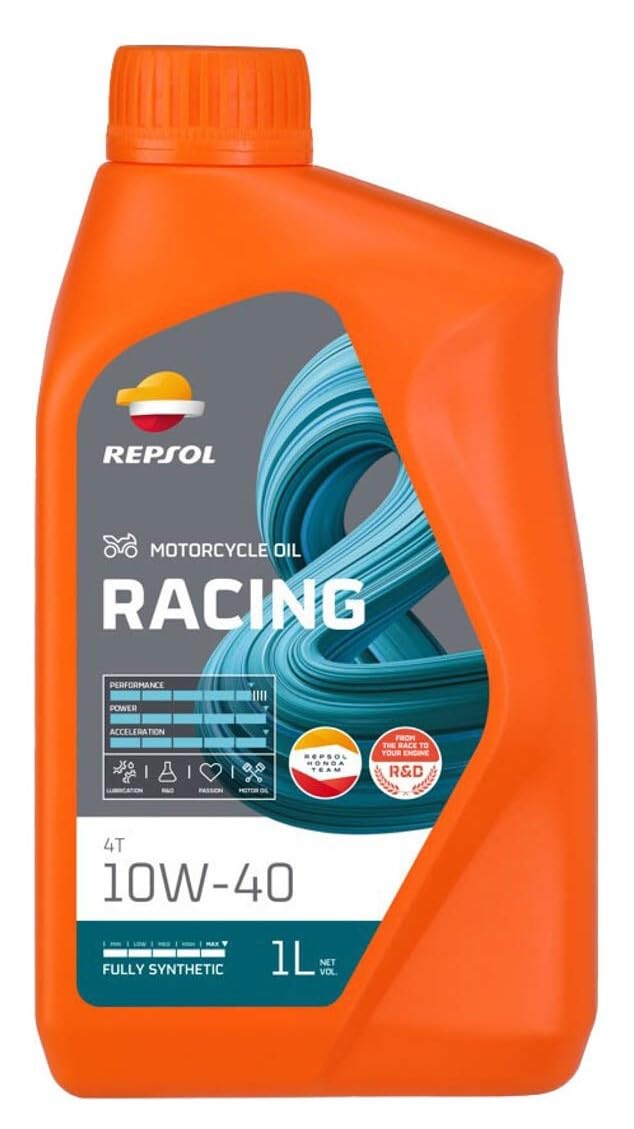

REPSOL RACING 4T Racing 4T Capacity: 1L Part Number: 007427