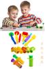 YFFSFDC Clay Tool 25-Piece Set DIY Handcrafting Cookie Cutter Modeling Extruder Random Colors