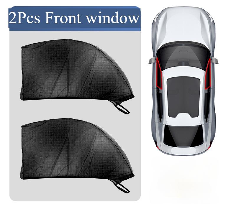 

car window screen sunshade elastic Easy Install protects rear seat passengers from glare and sunburn Children Shield Visor