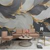 Creative Art Feather 3d Wall Mural Geometric Patterns Photo Wallpaper Living Room Tv Sofa Bedroom Fresco Home Decor