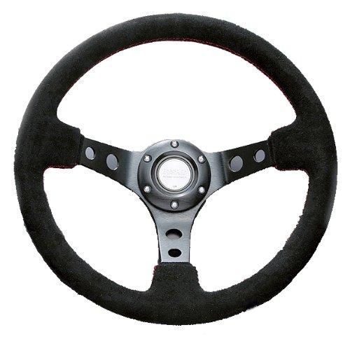 

Fortune Deep 70 Buckskin Steering Wheel 33mm Blue Stitch