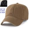 Soft Top Cotton Men Women Oversize XXL Baseball Caps Adjustable Dad Hat for Big Heads 57-65cm Extra Large Low Profile Golf Hats
