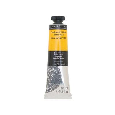 Oil Paint - Sennelier - Turner Yellow - 40ml - Natural Pigments - Satin Finish