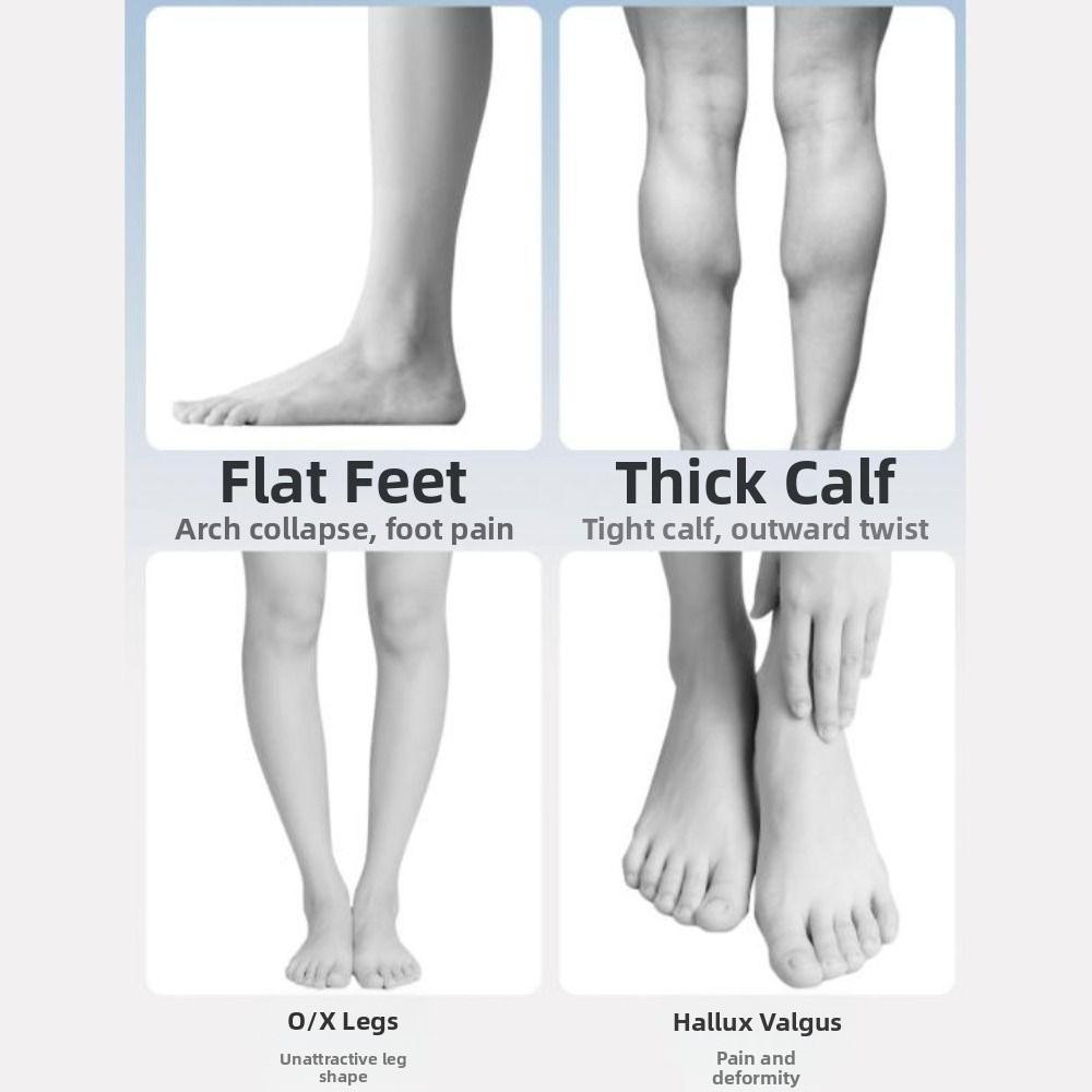 2Pcs Anti-slip Thumb Valgus Corrector Leg Sculpting Arch Trainer  Home Fitness Equipment