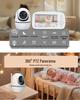 5-inch Smart Outdoor Baby Monitor Camera for Home