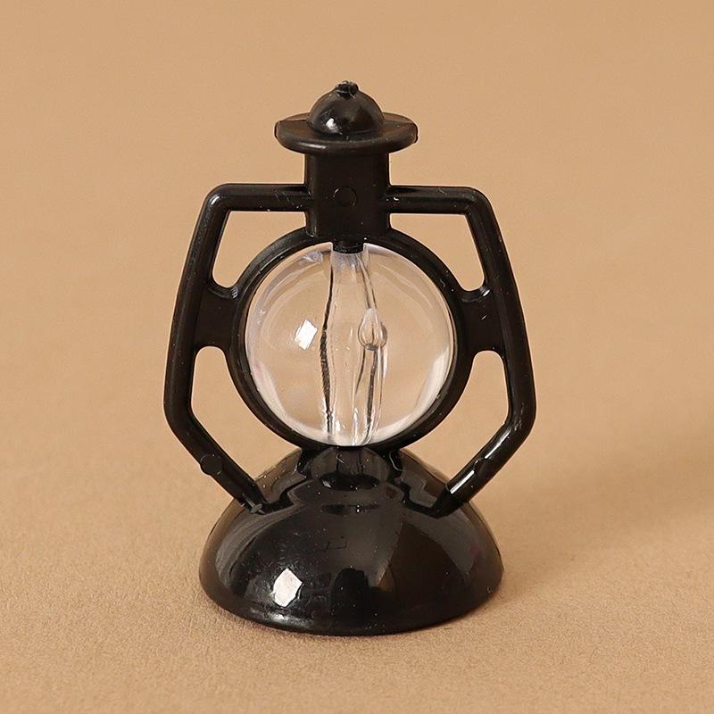 Handcrafted Mini Dollhouse Kerosene Lamp Ornament