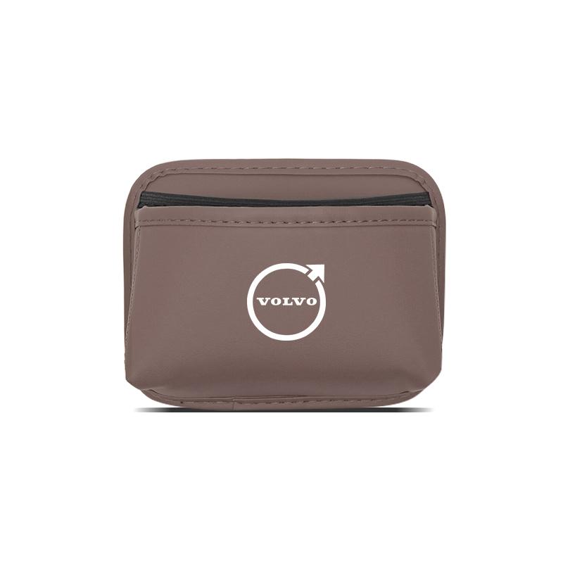 PU Leather Car Storage Organizer Bag Pocket For Volvo Xc60 XC40 EX40 Xc90 S60 S90 EX30 V40 V60 V50 V90 S80 C40 V70 XC70 C30 EX90