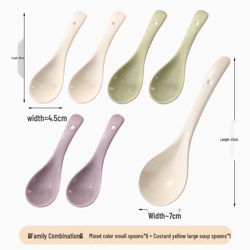 Ceramic Long Handle Soup Ladle