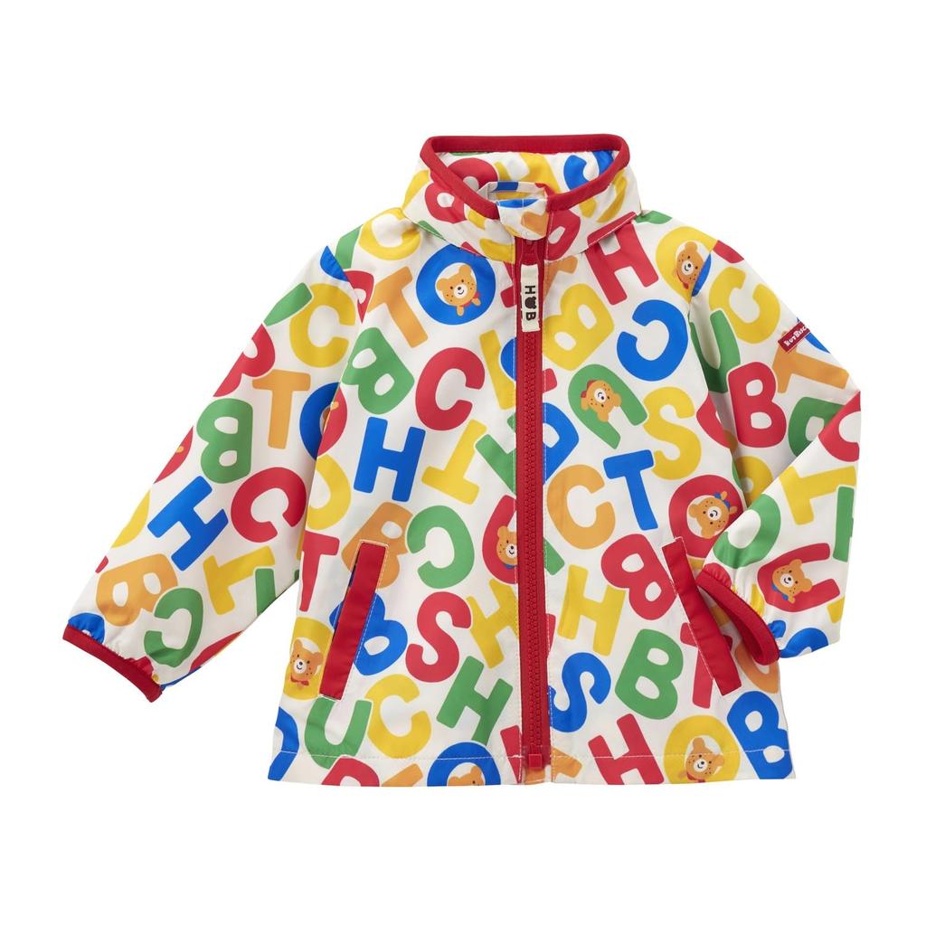 HOUSE Hot Windbreaker Boys Girls Baby Clothing Multicolor 90cm [MIKI Biscuits] Children's 71-3701-685