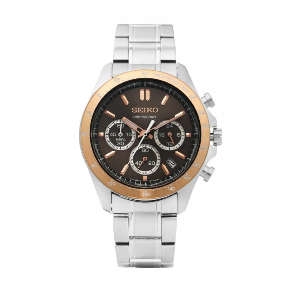 Seiko Sbtr026 Spirit Chronograph Tachymeter Men S Metal Watch