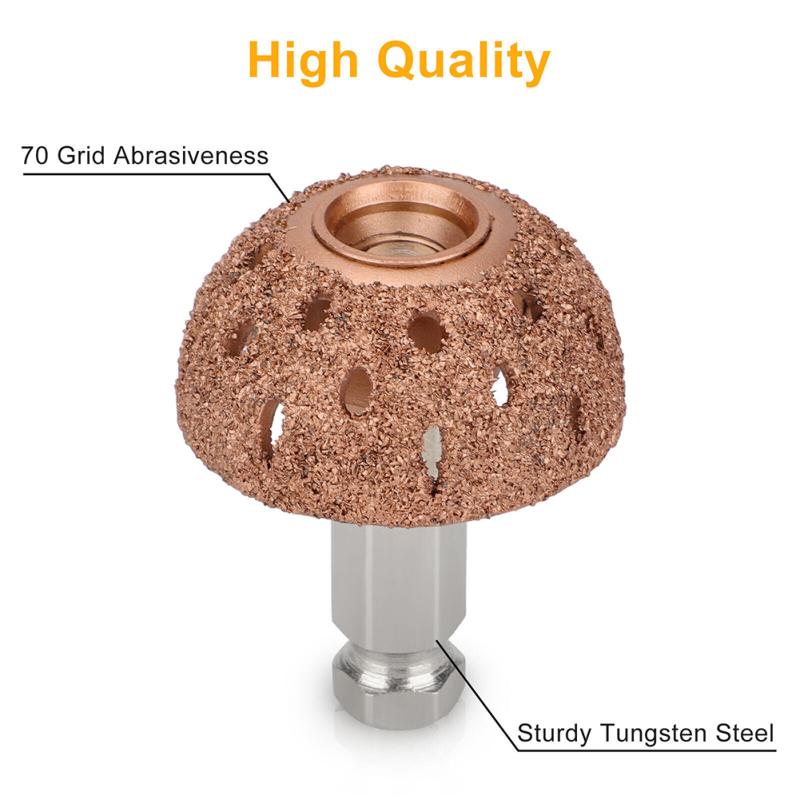 38mm Tire Grinding Buffing Wheel Rasp Buffer Ball Linking Rod Repair Tool Sh
