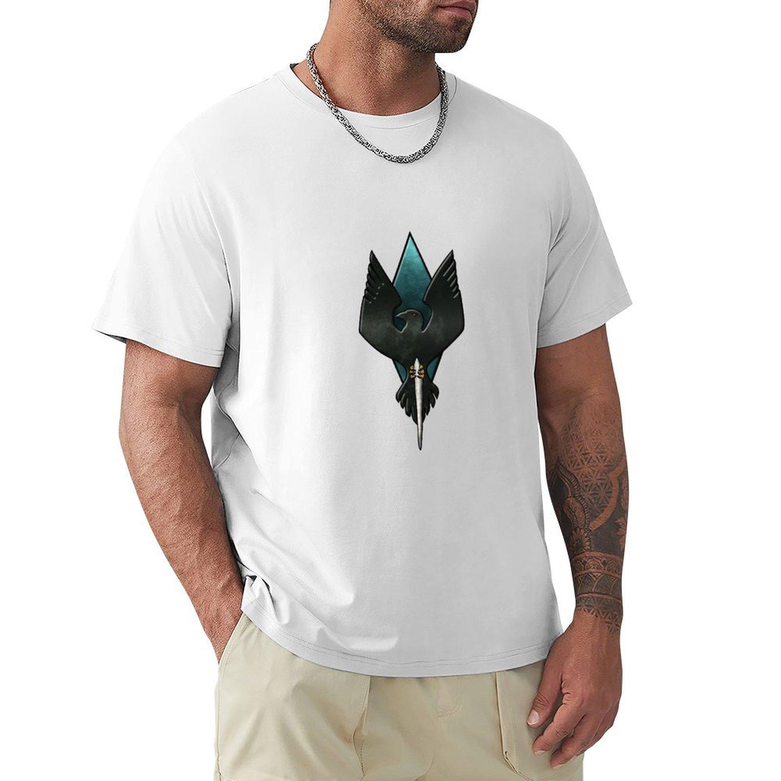 Clan Snow Raven Tshirt Utility Casual Work Tshirt S