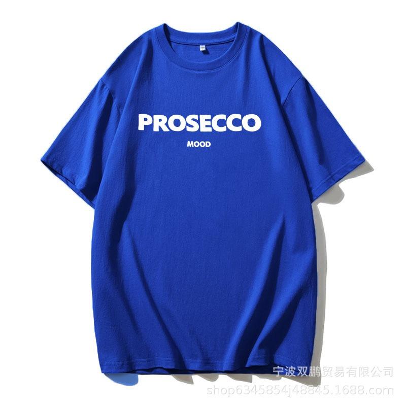 Plus Size  Women's Summer Letter-printed Round Neck Loose Short Sleeved Top