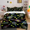Tennis Rackets and Balls. Bedding Sets Duvet Cover Sets Duvet Covers Pillowcases(1 * Duvet Cover 2 * Pillowcases Without Duvet Insert)