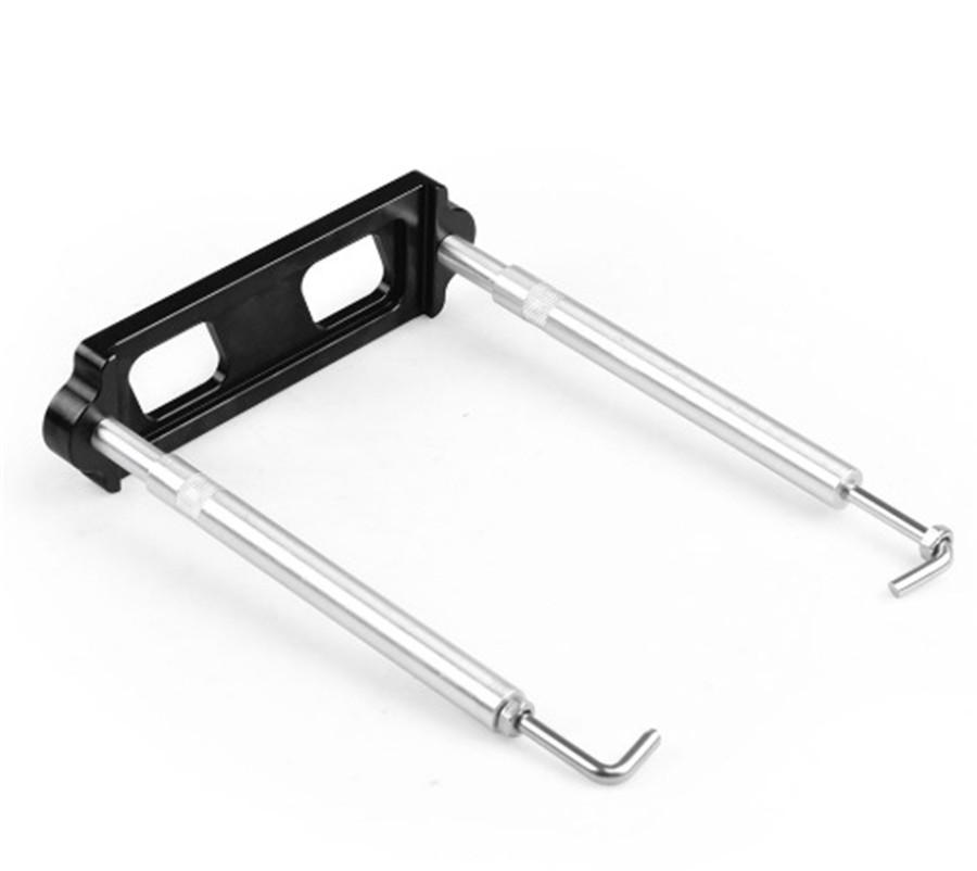 The Billet Battery tie down is CAD Designed and Made out of Aircraft Quality Pre